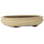 Vaso bonsai ovale beige di Yamaaki - 305 x 217 x 68 mm