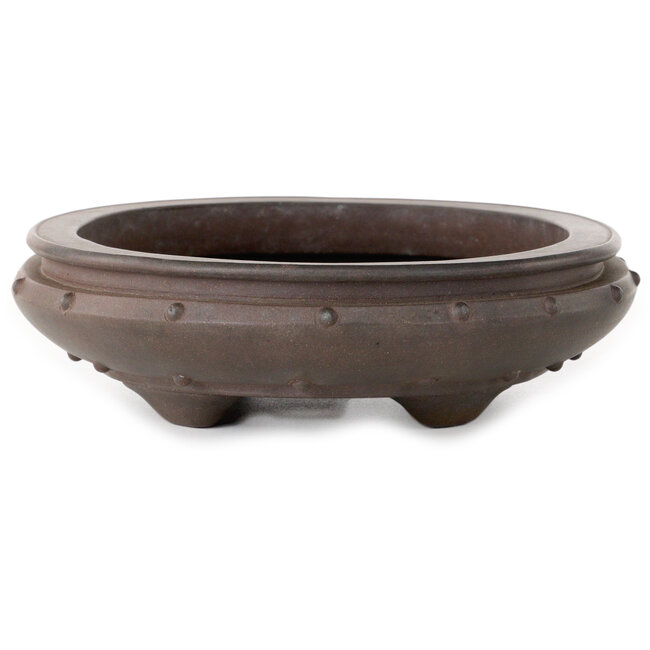 Ovale, ongeglazuurde bonsaipot - 290 x 210 x 60 mm