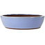 Vaso bonsai ovale blu di Yamaaki - 477 x 402 x 100 mm