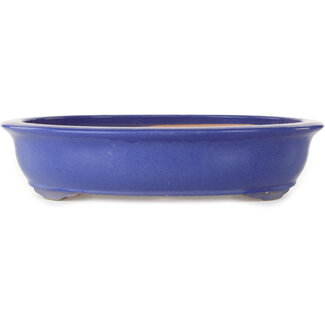 Pot ovale bleu de 420 mm provenant de Chine