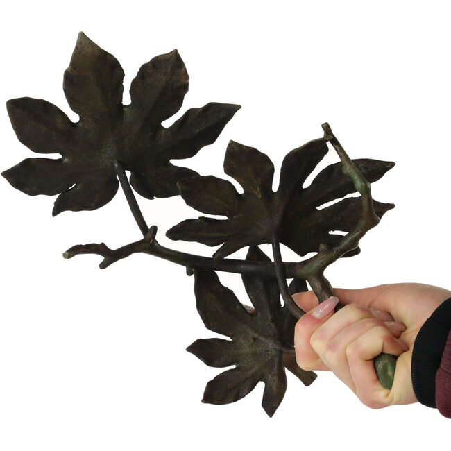 Tenpai in bronze - 295 x 195 x 158 mm