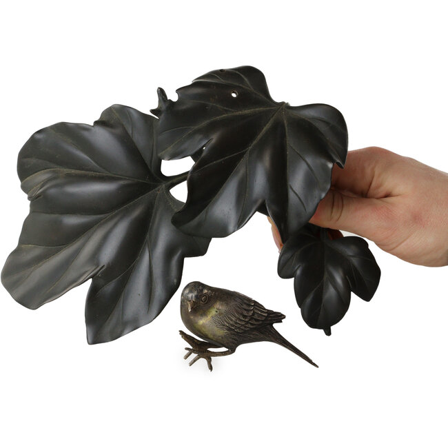 Tenpai en bronce - 200 x 170 x 145 mm