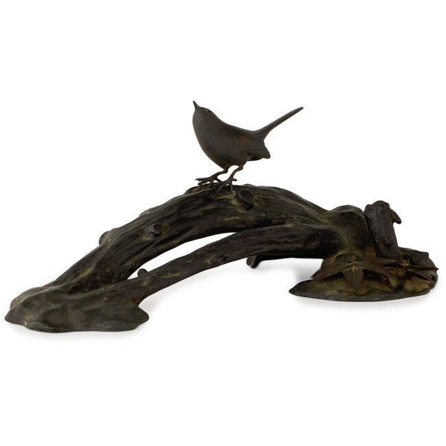 Tenpai in bronze - 300 x 140 x 125 mm