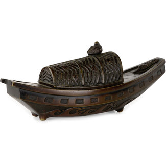 235 mm tenpai van brons uit Japan