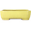 Mokko yellow bonsai pot by Yamafusa - 307 x 242 x 92 mm