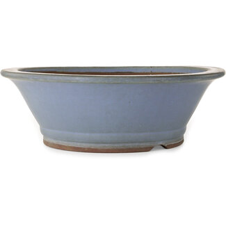  Yamaaki Pot à bonsaï rond bleu de 445 mm par Yamaaki, Tokoname, Japon