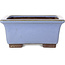 Pot à bonsaï carré bleu de Yamaaki - 238 x 238 x 105 mm