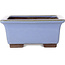 Vaso bonsai quadrato blu di Yamaaki - 238 x 238 x 105 mm