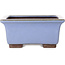 Vaso bonsai quadrato blu di Yamaaki - 238 x 238 x 105 mm