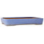 Maceta rectangular azul para bonsái de Yamafusa - 473 x 332 x 72 mm