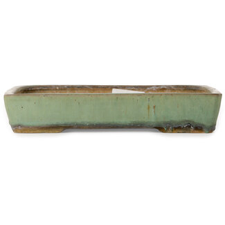 Nakawatari Maceta rectangular verde para bonsái de 315 mm de Nakawatari, China