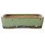 Rectangular green bonsai pot by Nakawatari - 315 x 223 x 55 mm