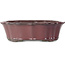 Vaso bonsai Lotus bordeaux di Tosui - 252 x 195 x 73 mm