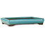 Rechthoekige turquoise bonsaipot van Tosui - 268 x 192 x 43 mm