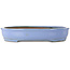 Maceta ovalada azul para bonsái de Itouen - 355 x 280 x 67 mm