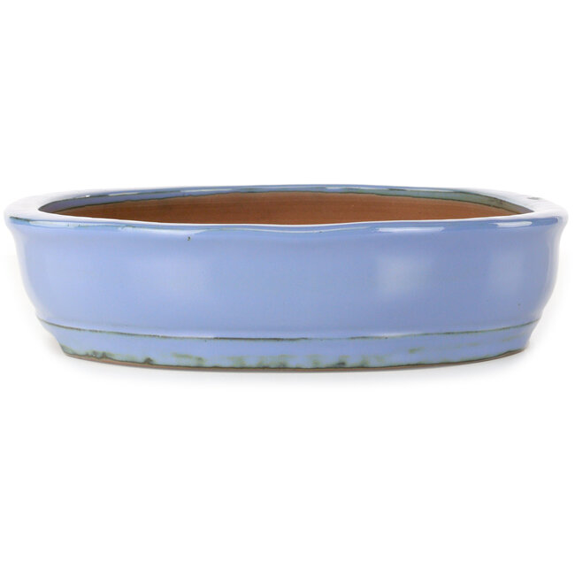 Vaso bonsai ovale blu di Itouen - 355 x 280 x 67 mm