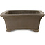 Rectangular unglazed bonsai pot - 489 x 332 x 130 mm