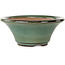 Pot rond vert pour bonsaï de Koishiwara - 127 x 127 x 55 mm
