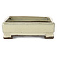 Rechthoekige witte bonsaipot van Tosui - 202 x 147 x 45 mm