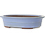 Vaso bonsai ovale blu di Yamaaki - 412 x 325 x 120 mm
