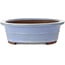 Vaso bonsai ovale blu di Yamaaki - 412 x 325 x 120 mm