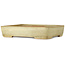 Vaso bonsai rettangolare bianco sporco di Yamafusa - 287 x 218 x 60 mm