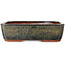Mokko brown bonsai pot by Eime Yozan - 322 x 257 x 85 mm