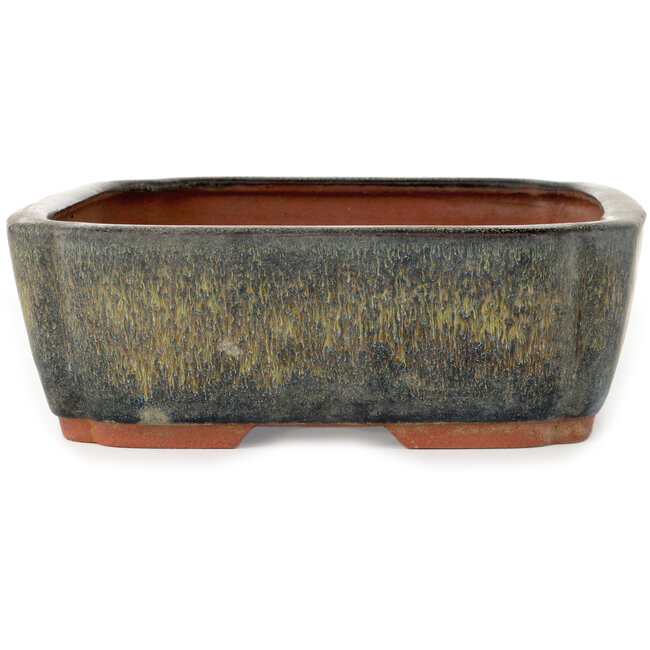 Vaso bonsai Mokko marrone di Eime Yozan - 322 x 257 x 85 mm