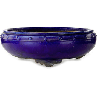 Kanto Maceta redonda de bonsái azul oscuro de 540 mm de Kanto, China