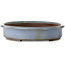 Vaso bonsai ovale blu di Yamaaki - 575 x 425 x 90 mm