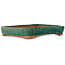 Rechthoekige groene bonsaipot van Kanto - 522 x 377 x 85 mm