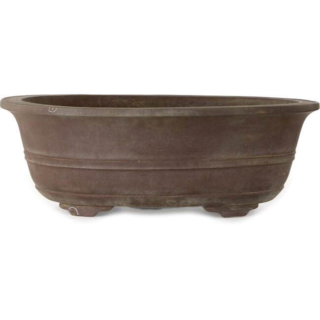 Pot ovale non émaillé pour bonsaï - 590 x 470 x 195 mm