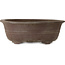 Oval unglazed bonsai pot - 590 x 470 x 195 mm