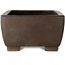 Pot à bonsaï rectangulaire non émaillé de Keizan - 555 x 407 x 227 mm