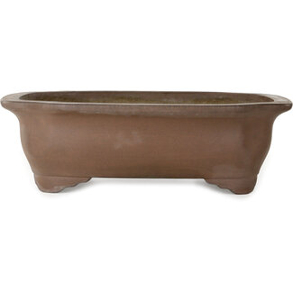 Keizan Pot à bonsaï mokko non émaillé de 565 mm par Keizan, Tokoname, Japon