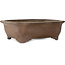 Mokko unglazed bonsai pot by Keizan - 565 x 443 x 168 mm