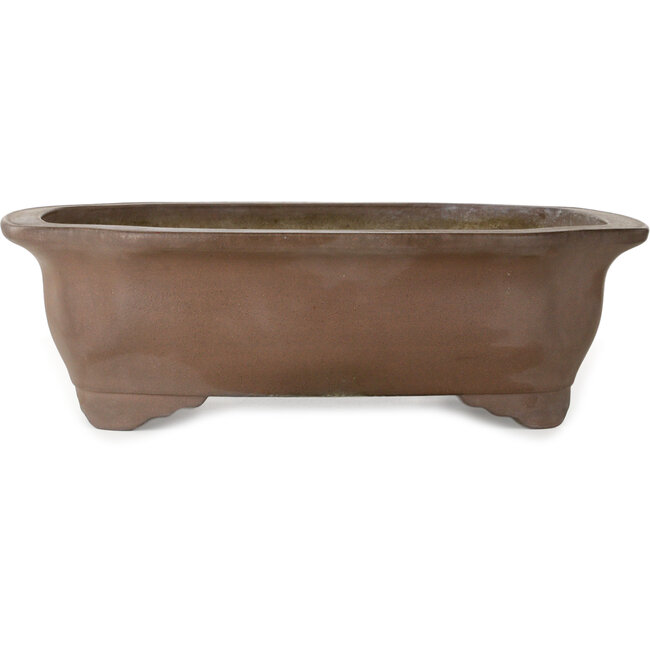 Maceta para bonsái Mokko sin esmaltar de Keizan - 565 x 443 x 168 mm