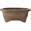 Mokko unglazed bonsai pot by Keizan - 565 x 443 x 168 mm