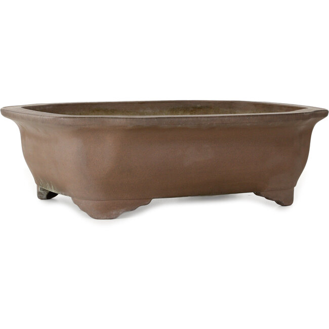 Unglasierte Bonsaischale „Mokko“ von Keizan – 565 x 443 x 168 mm