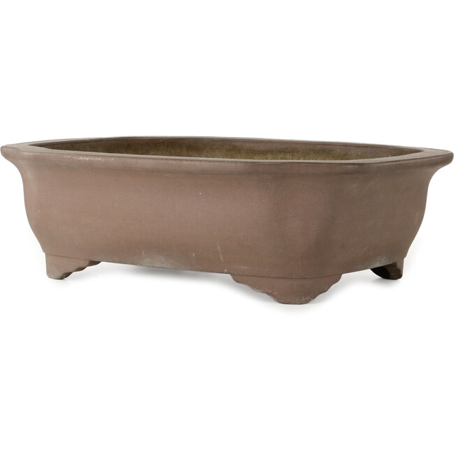 Mokko unglazed bonsai pot by Keizan - 560 x 445 x 170 mm