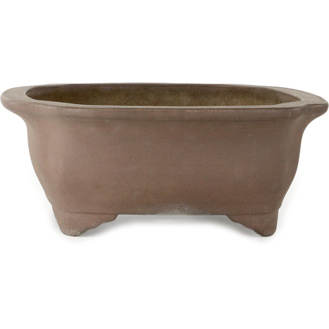 Maceta para bonsái Mokko sin esmaltar de Keizan - 560 x 445 x 170 mm