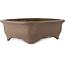 Unglasierte Bonsaischale „Mokko“ von Keizan – 560 x 445 x 170 mm