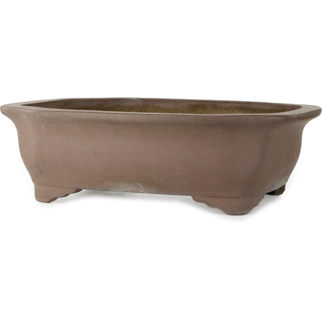 Maceta para bonsái Mokko sin esmaltar de Keizan - 560 x 445 x 170 mm