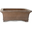 Maceta rectangular sin esmaltar para bonsái de Sanpou - 590 x 447 x 160 mm