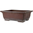 Pot à bonsaï rectangulaire non émaillé de Yamaaki - 505 x 403 x 182 mm