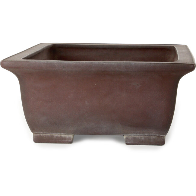 Pot à bonsaï rectangulaire non émaillé de Yamaaki - 505 x 403 x 182 mm