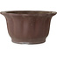 Lotus bonsai pot zonder glazuur van Yamaaki - 430 x 430 x 220 mm