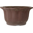 Lotus bonsai pot zonder glazuur van Yamaaki - 430 x 430 x 220 mm