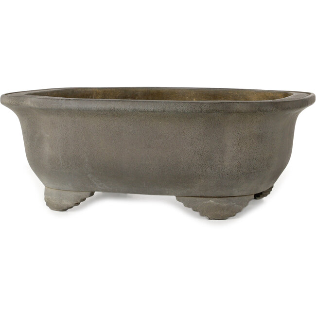 Mokko unglazed bonsai pot by Yamaaki - 480 x 400 x 180 mm