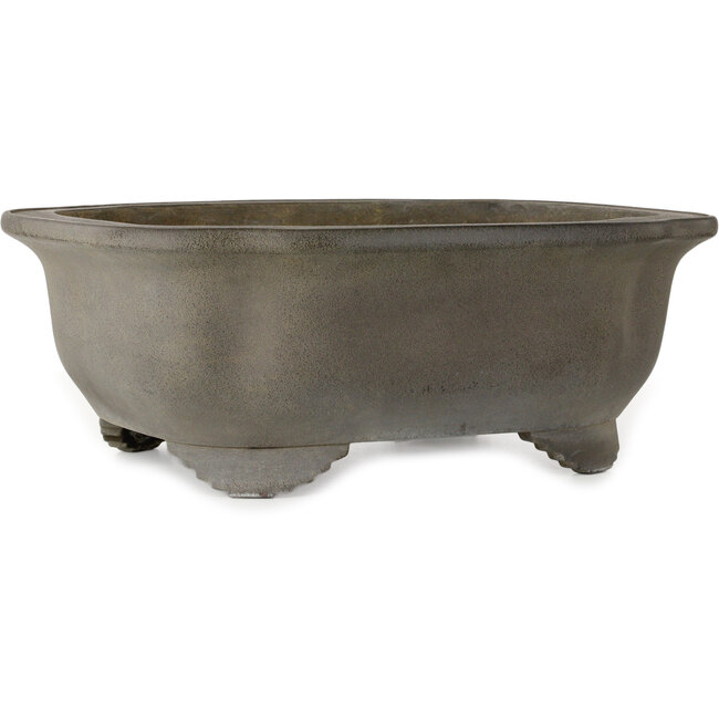 Pot à bonsaï Mokko non émaillé de Yamaaki - 480 x 400 x 180 mm